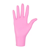 Kép 2/2 - nitrylex® pink púdermentes nitril kesztyű