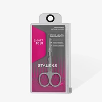 Kép 5/5 - STALEKS Professzionális bőrvágó olló 24mm SS-10/3 | Smart