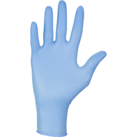 Kép 2/2 - nitrylex® classic púdermentes kék nitril kesztyű