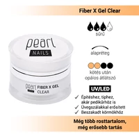 Kép 3/3 - Fiber X Gel Clear - VÁLASSZ KISZERELÉST!