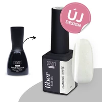 Kép 1/3 - Pearl Nails Fiber Base Gel - Diamond White körömerősítő alapzselé 15ml