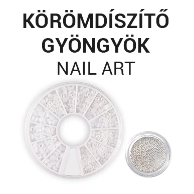 Körömdíszítő gyöngyök