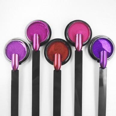 Pretty Shades - chrome powder collection