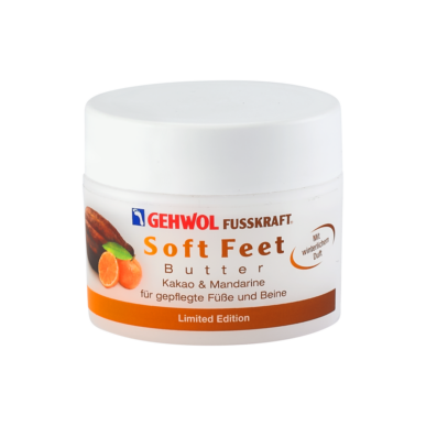 GEHWOL Fusskraft Soft feet lábkrém - Kakaó &amp; mandarin - 50ml