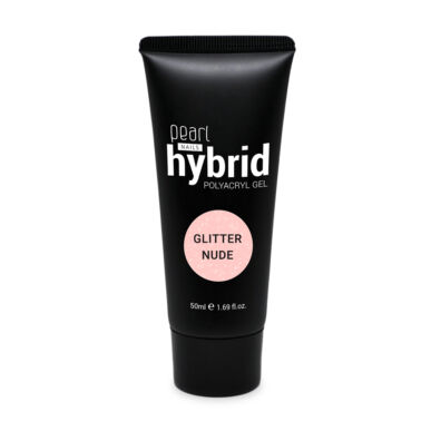 hybrid PolyAcryl Gel - Glitter Nude