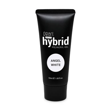 Pearl Nails hybrid PolyAcryl Gel akrilzselé - Angel White 50ml