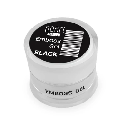 Emboss Gel - FEKETE