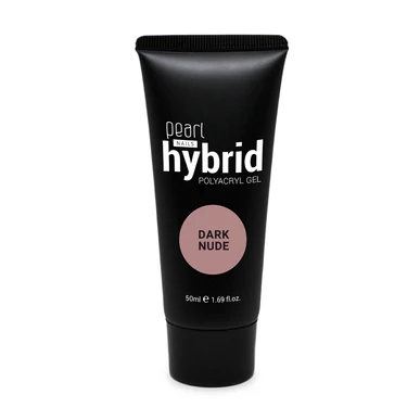 Pearl Nails hybrid PolyAcryl Gel akrilzselé - Dark Nude 50 ml