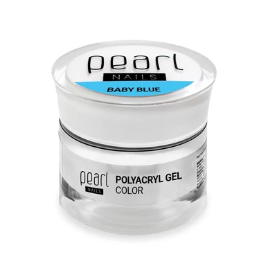 Pearl Nails PolyAcryl Gel akrilzselé - Baby Blue 39g