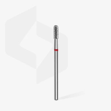 Staleks gyémánt csiszolófej "kerekített henger" piros - FA30R023/6.5 | EXPERT