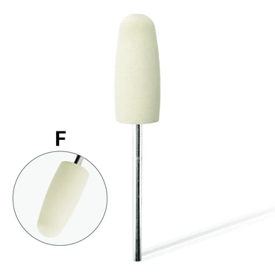 Szilikon polírozó fej - finom - Pearl Nails