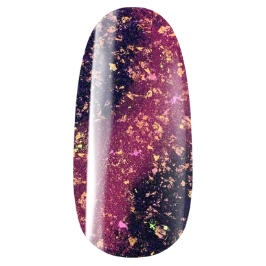 Flakes Cat Eye Effect 742 gél lakk - mágnesezhető flakes lakk