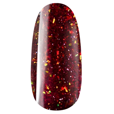 Pearl Nails Classic 842 bordó csillámos gél lakk