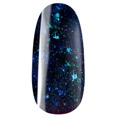 Pearl Nails Classic 845 éjkék csillámos gél lakk