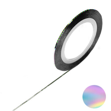 Díszítő szalag 1mm - hologramos