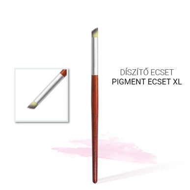 Pigment ecset XL - díszítő porok felhordásához és színátmenetek készítéséhez