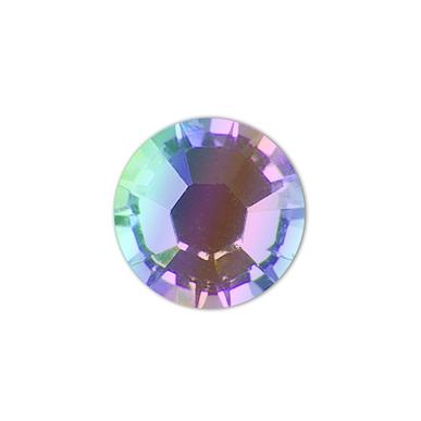Strasszkő SS8 001AB Crystal Aurora Boreale - nagyobb kiszerelés!