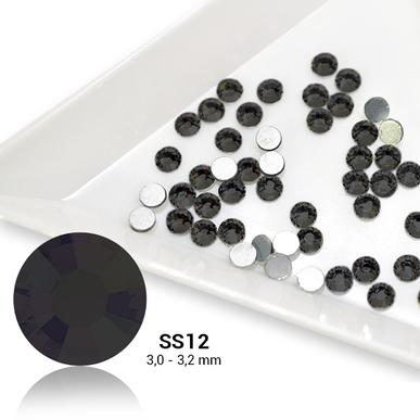 Strasszkő SS12 Black
