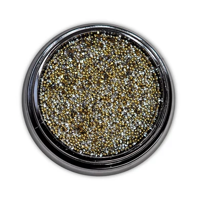 Diamond szórógyöngy-mix - SILVER-GOLD