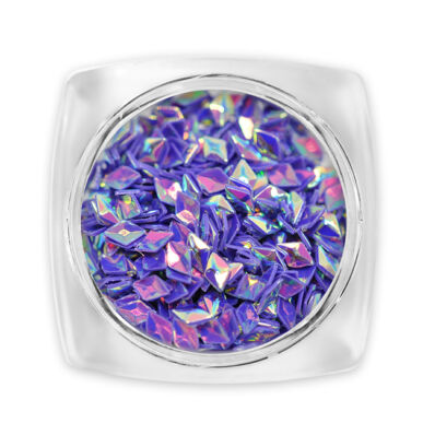 3D Gyémánt flitter violet G7