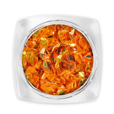 3D Gyémánt flitter rozsdavörös G10