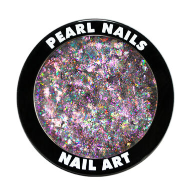 Galaxy Metal Flakes - Pink körömdíszítő chrome flakes