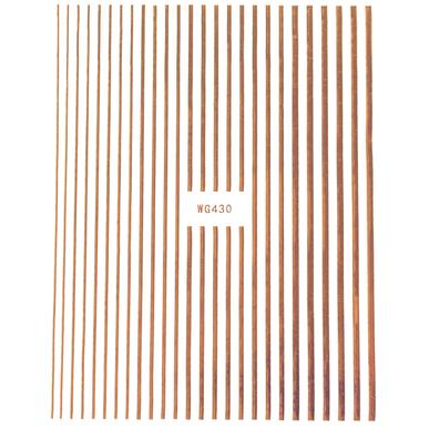 Körömmatrica - 430 rose gold