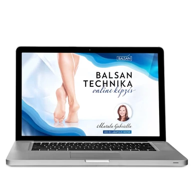Balsan technika - online esztétikai pedikűr képzés