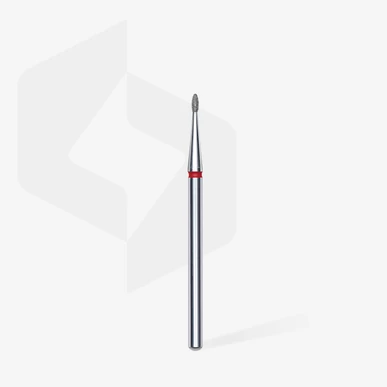 Staleks gyémánt csiszolófej - "csepp" piros 1,2 mm/3 mm - FFA50R012/3 | EXPERT