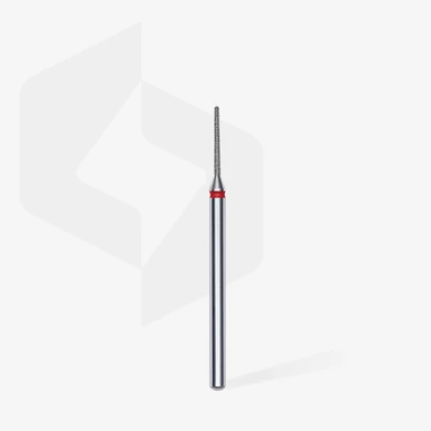 Staleks gyémánt csiszolófej - "tű" piros (finom) - FA80R010/10 | EXPERT