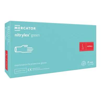 nitrylex® green lebomló nitril kesztyű