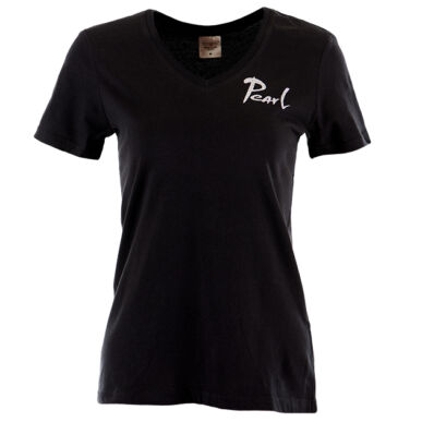 Pearl Nails pamut póló fekete
