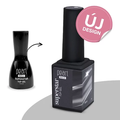 Pearl Nails Superstar Top Gel... a fényzselék SZTÁRJA! 