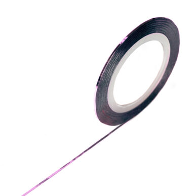 Díszítő szalag 1mm - világos rózsaszín