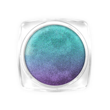 5D Galaxy Cat Eye Powder - Purple-green mágneses por