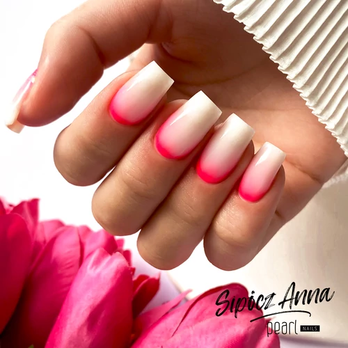 hybrid PolyAcryl Gel akrilzselé - Milky White köröminspiráció