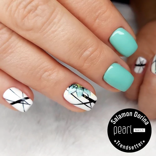 Pearl Nails 330 Classic türkiz gél lakk - Play&amp;Joy kollekció