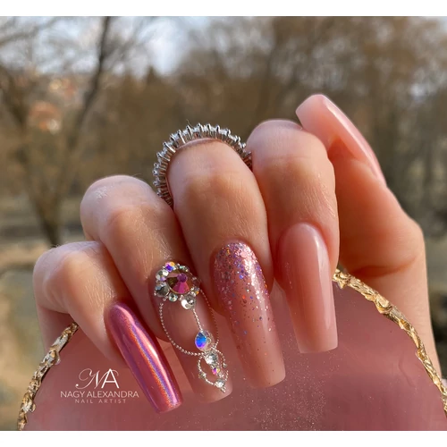 Nagy Alexandra - Holo Laser Effect Pink