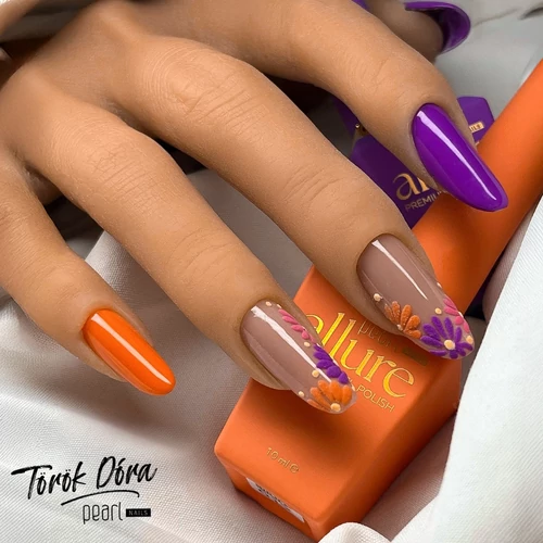 allure 017 Jaffa gél lakk