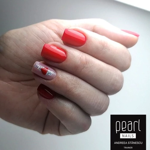 Valentin-napi köröm Pearl Nails 146 Classic gél lakk