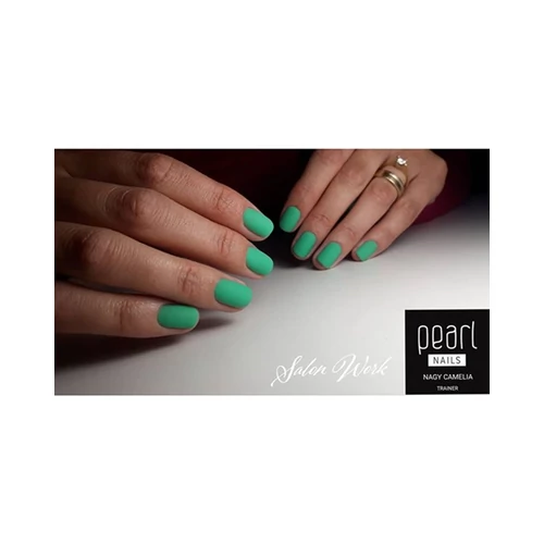 Menta köröm Pearl Nails 299 Classic gél lakk