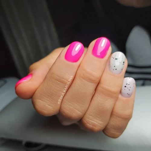 Magenta köröm - Pearl Nails RIO kollekció 309 Classic gél lakk