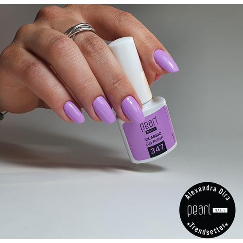 Pasztell lila 347 Classic gél lakk - Pearl Nails