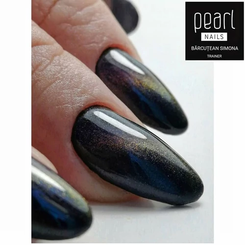 Galaxy Cat Eye Effect 702 mágneses gél lakk - PURPLE | Pearl Nails