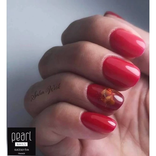 Gummy Base Gel - Red rugalmas építő lakkzselé piros