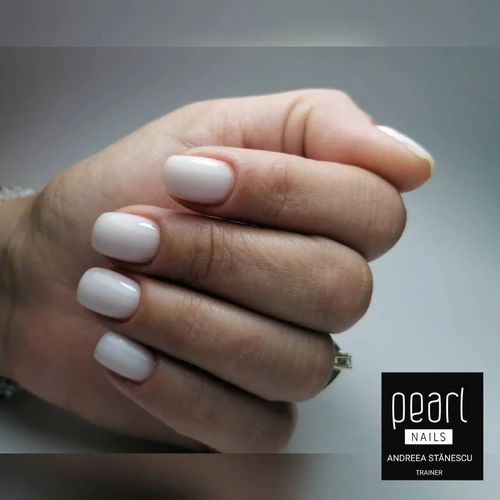 Tejes fehér Milky Top fényzselé - Pearl Nails