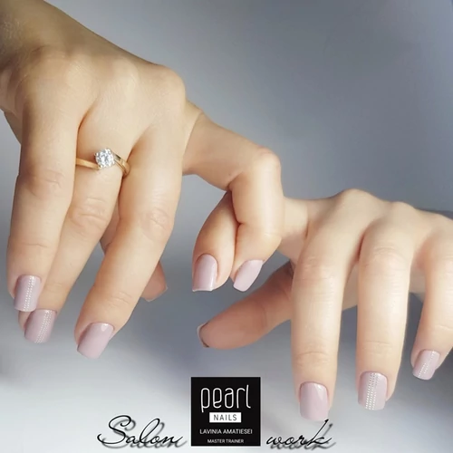 Nude Pearl Nails 205 Matte színes zselé