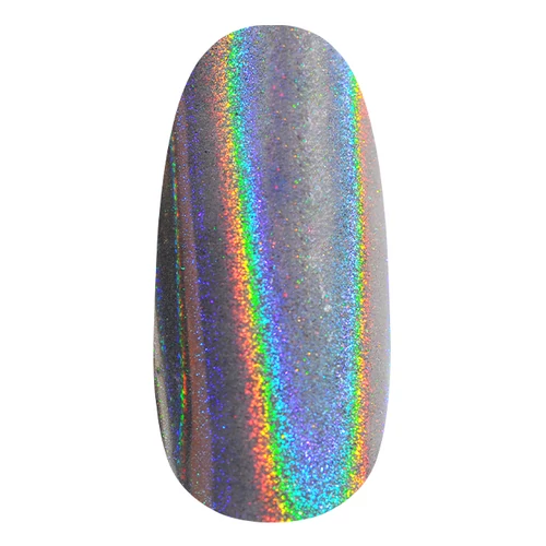 Pearl Nails Galaxy Powder pigment por - fehér alapon