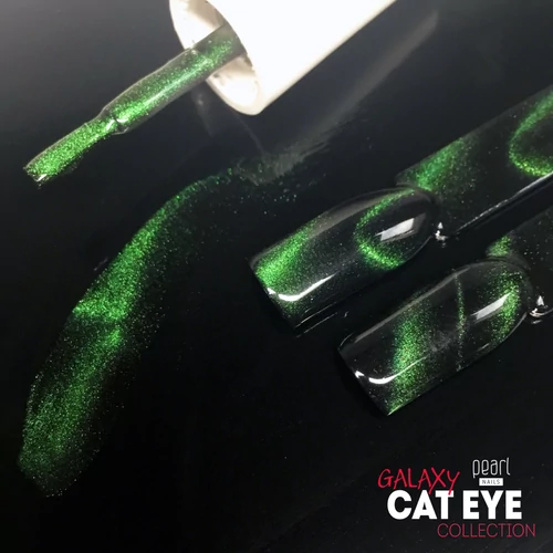 Galaxy Cat Eye Effect 703 gél lakk - GREEN