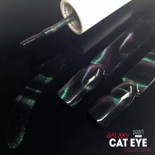 Galaxy Cat Eye Effect 706 gél lakk - PURPLE GREEN